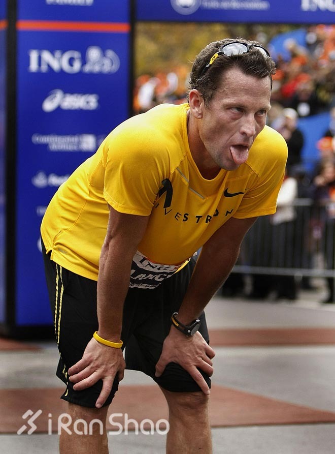 人物 | “环法七冠王”兰斯阿姆斯特朗跑马拉松