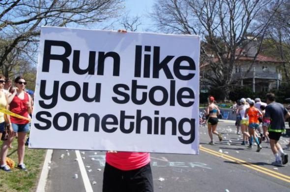 我的美国跑步日记（12）马拉松加油口号原来也可以这样？