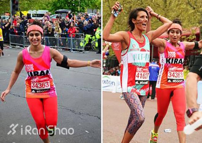 听起来并不那么悦耳，有个来了大姨妈的姑娘一路淌血跑完了马拉松