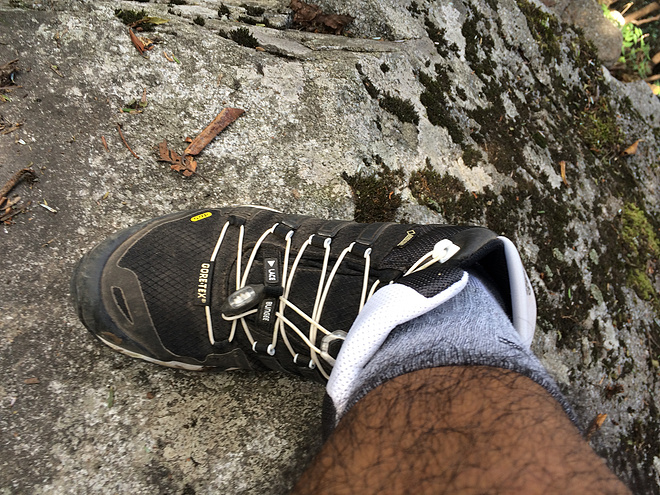 太白之巅——Adidas轻量户外徒步鞋初体验