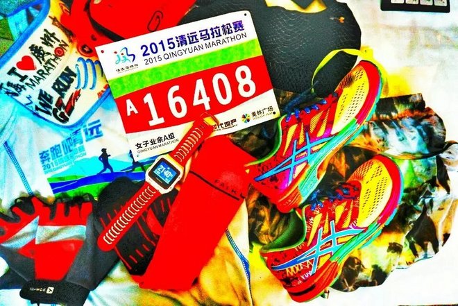 跑在2015 | 吞风吻雨  清远鸡变落汤鸡——记人生第一次全马