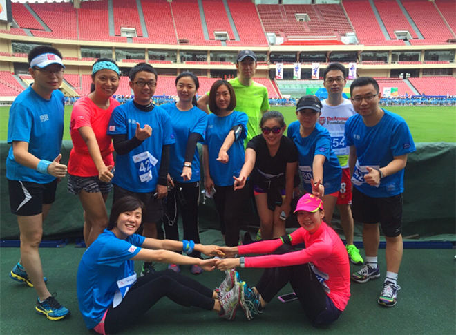 蓝色海洋，欢乐易跑