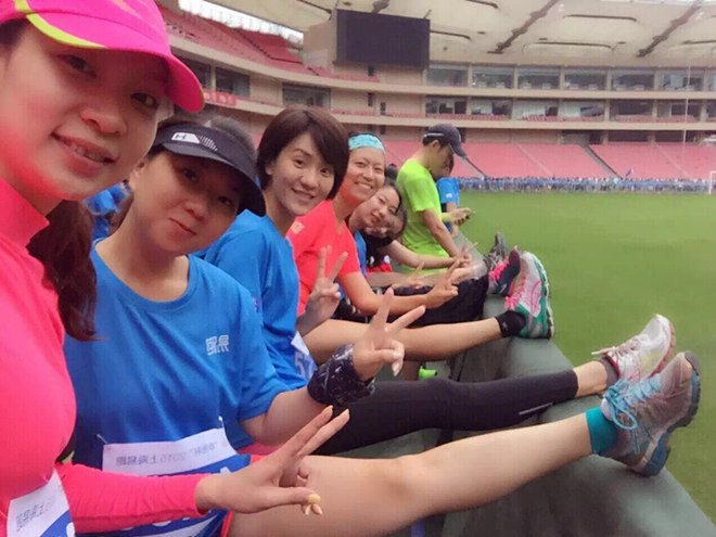 蓝色海洋，欢乐易跑