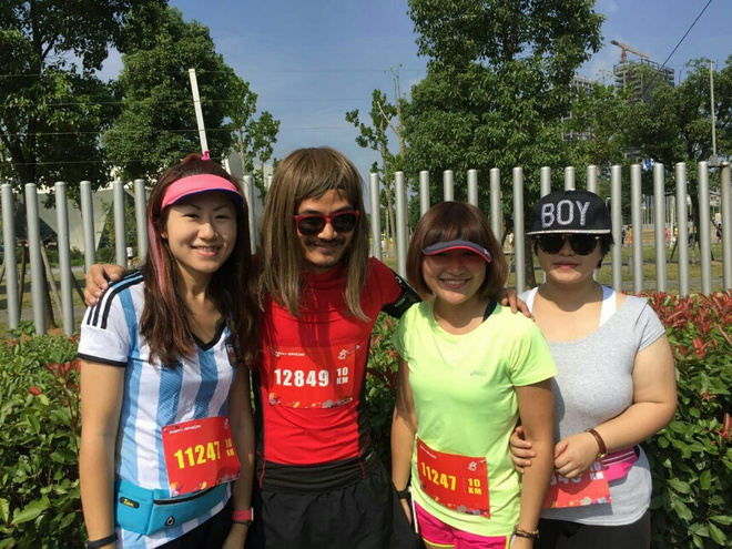 PPTV奔跑中国 挥洒青春热血