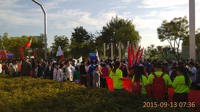 挑战人生第一次马拉松——2015太马全记录！