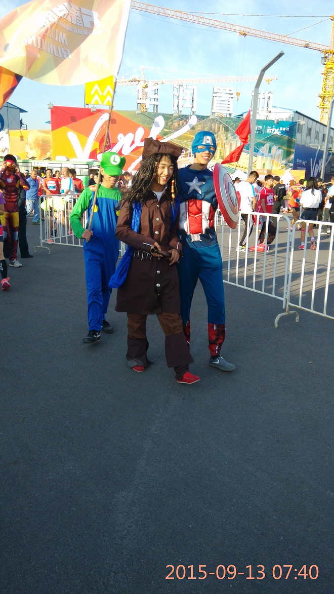 挑战人生第一次马拉松——2015太马全记录！