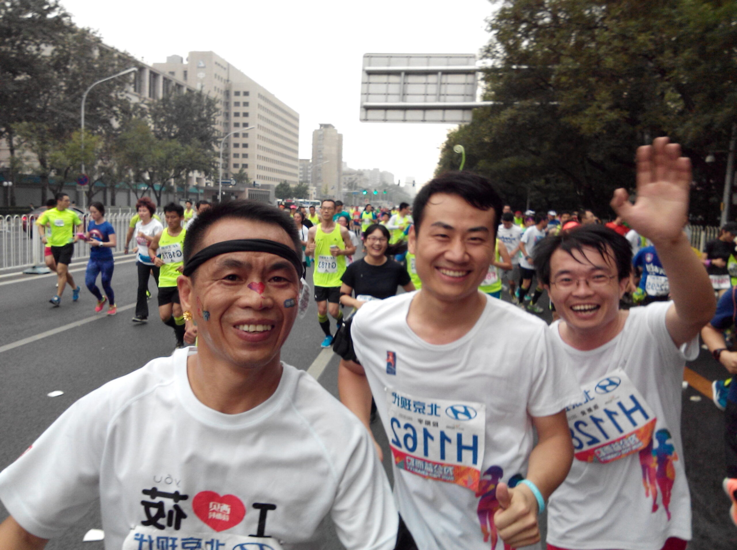 人生马拉松处女跑，献给首都北京浩特！