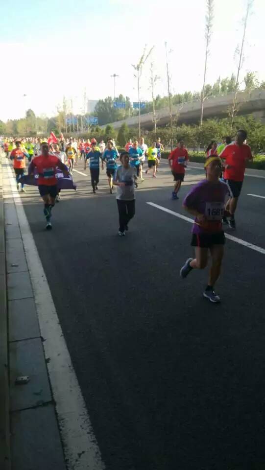 挑战人生第一次马拉松——2015太马全记录！