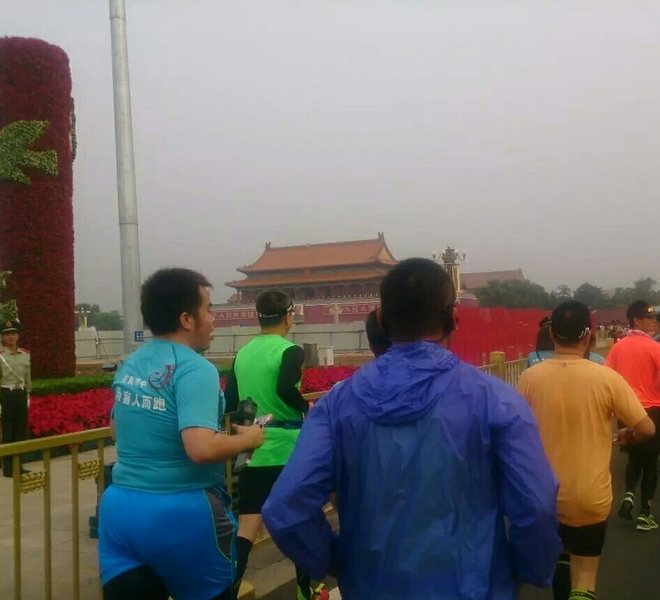 纪实北马开启贤者模式奔跑