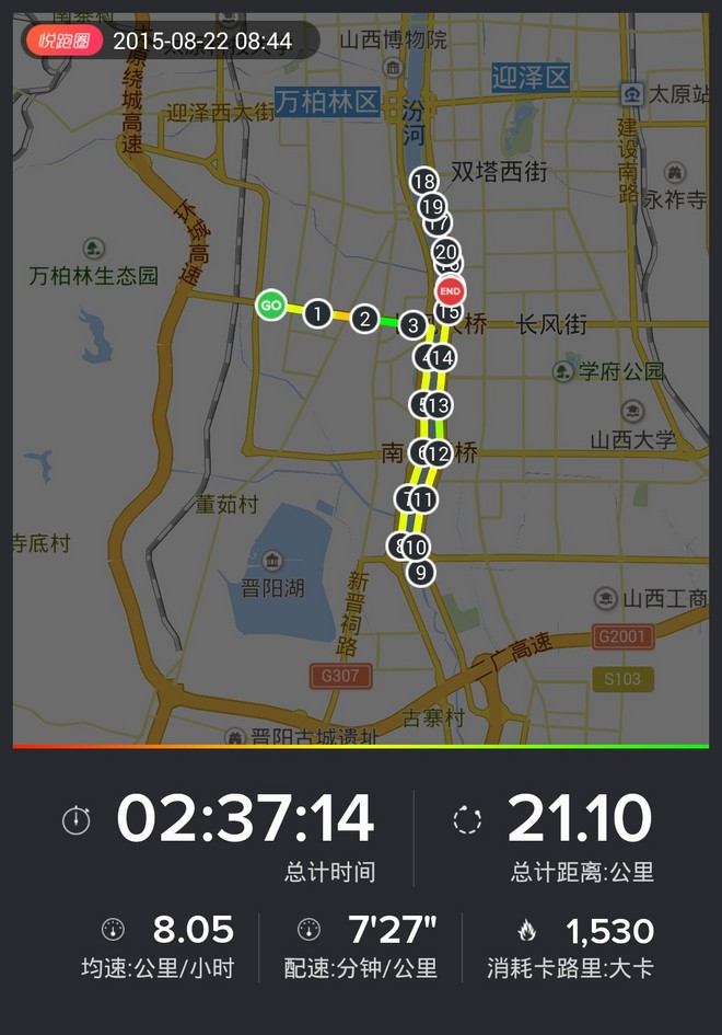 挑战人生第一次马拉松——2015太马全记录！