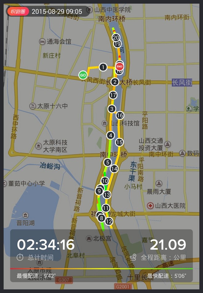 挑战人生第一次马拉松——2015太马全记录！