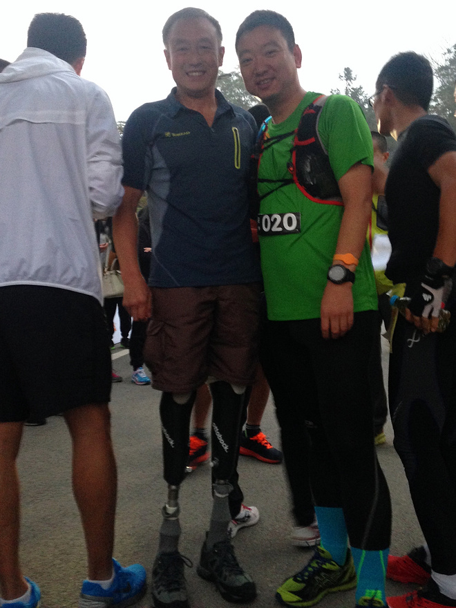 中ba宁海越野初体验 - 跑步一年、体重170、半马都没跑过