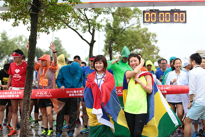 就像阳光穿破黑夜  --- 我的滴水湖24小时接力赛全记录