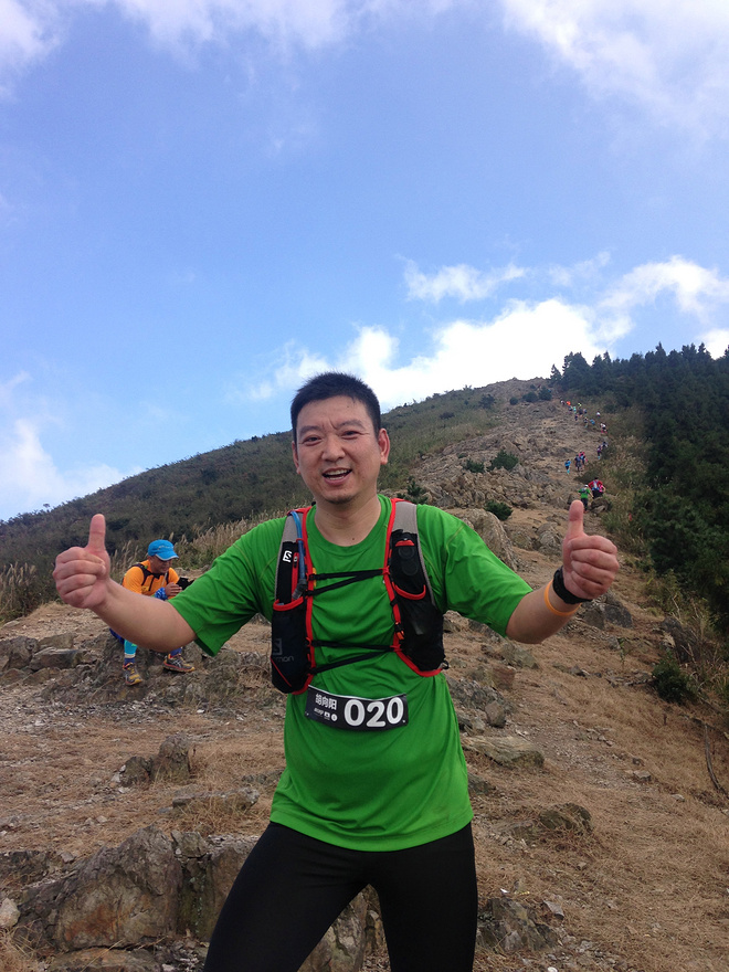 中ba宁海越野初体验 - 跑步一年、体重170、半马都没跑过