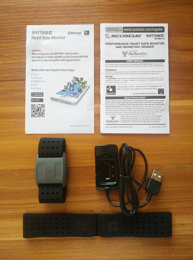 【众测报告】SCOSCHE  RHYTHM+臂式光学心率带初体验