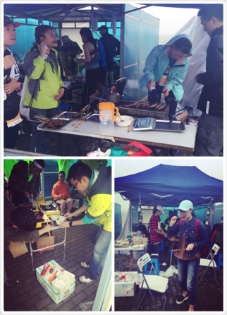 好了，终于跑完了！那该吃点什么好呢？