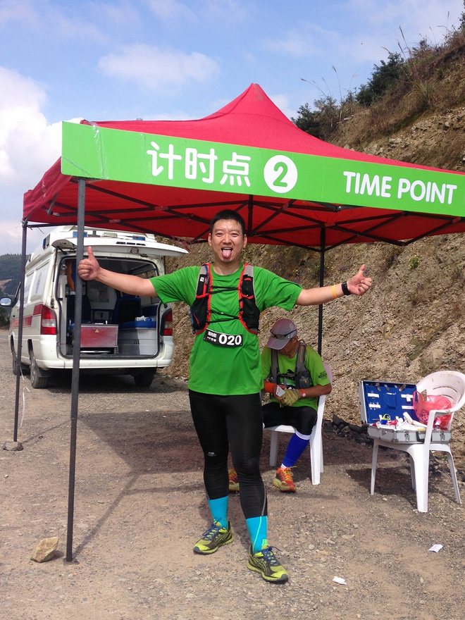 中ba宁海越野初体验 - 跑步一年、体重170、半马都没跑过