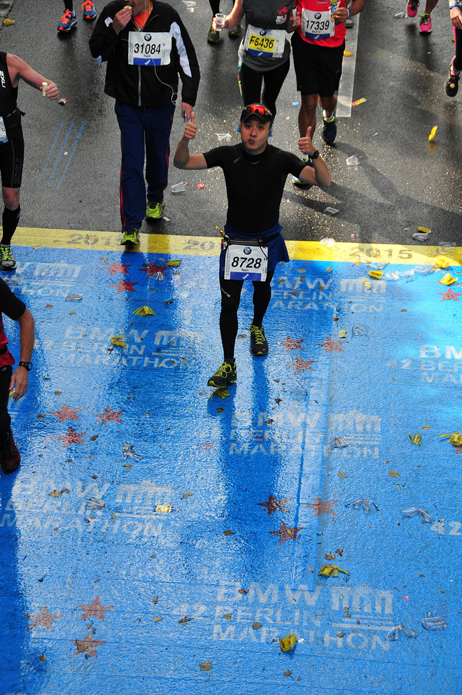 柏林，不仅我一个人完赛