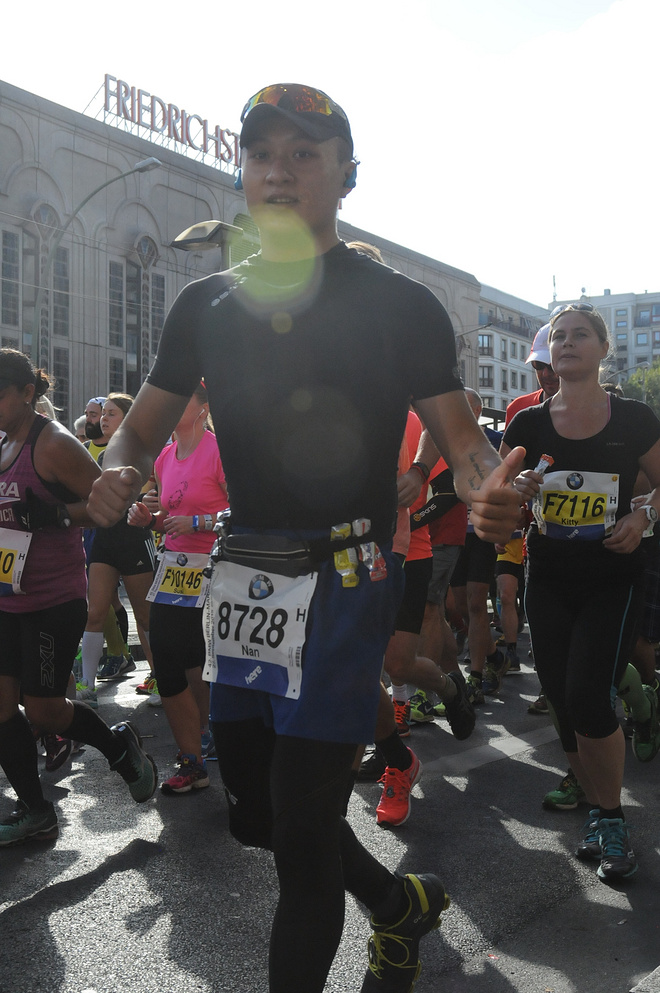 柏林，不仅我一个人完赛