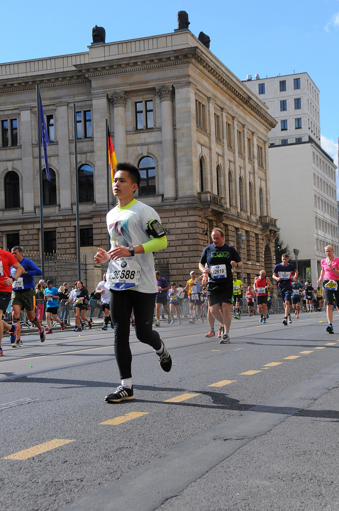柏林马拉松奖牌-给女儿的第一个礼物