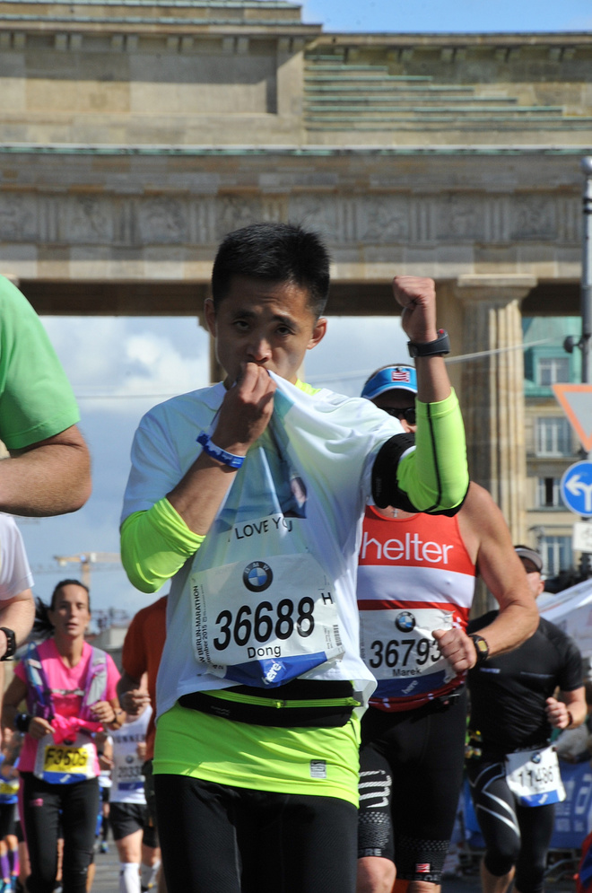 柏林马拉松奖牌-给女儿的第一个礼物