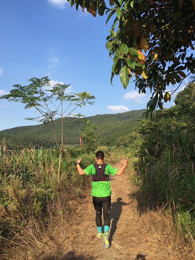 中ba宁海越野初体验 - 跑步一年、体重170、半马都没跑过