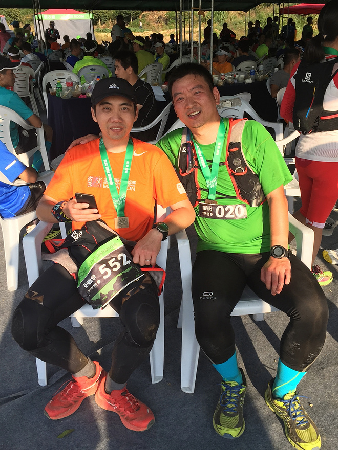 中ba宁海越野初体验 - 跑步一年、体重170、半马都没跑过