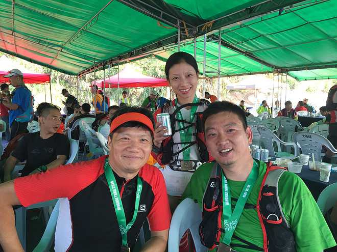 中ba宁海越野初体验 - 跑步一年、体重170、半马都没跑过