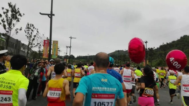 爽跑清凉之都贵阳——我的第二次sub330