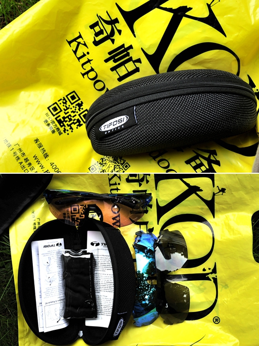 三色霓虹 予你的双瞳演绎一场华丽圆舞曲——TIFOSI三色可换镜片运动眼镜测评