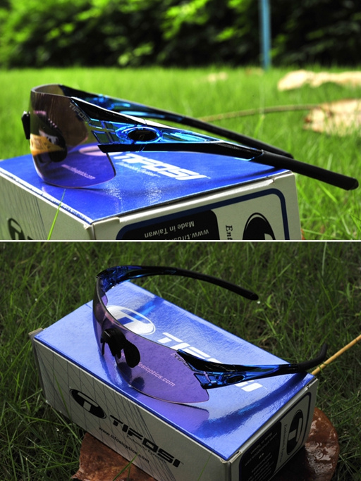 三色霓虹 予你的双瞳演绎一场华丽圆舞曲——TIFOSI三色可换镜片运动眼镜测评