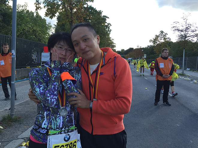 柏林，不仅我一个人完赛