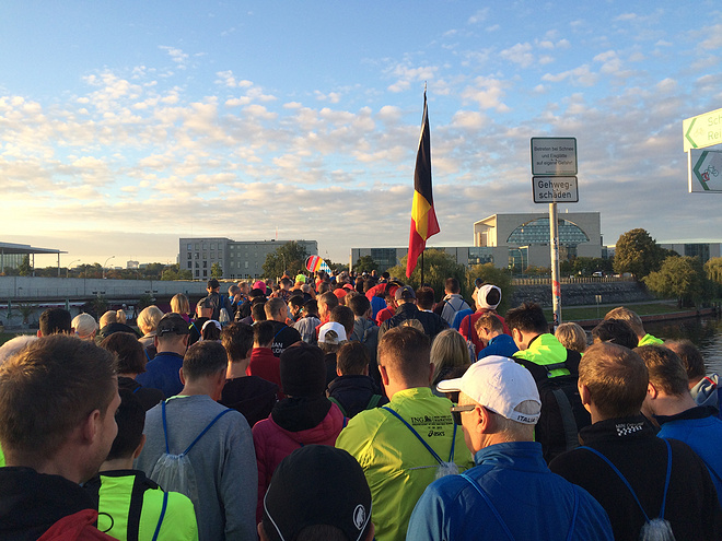 柏林马拉松奖牌-给女儿的第一个礼物