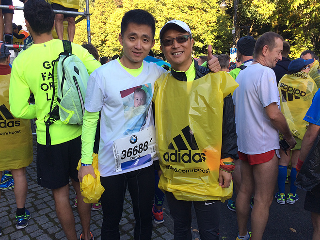 柏林马拉松奖牌-给女儿的第一个礼物