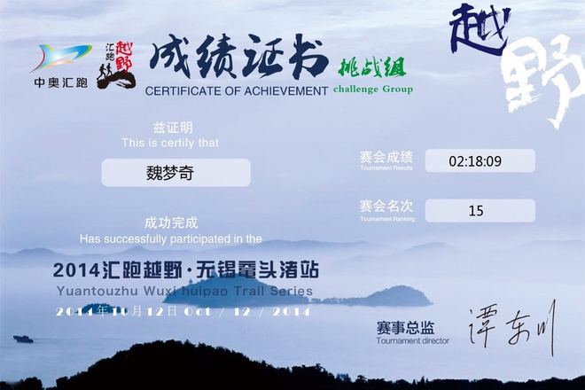 Be Your Own Hero - 宁海50KM越野