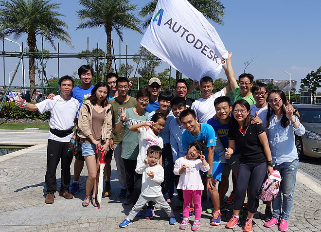 Autodesk团队的滴水湖24H拼搏