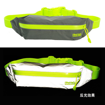 荧银魔术袋 黑夜中送你一道光——GOOUT新款反光腰包测评