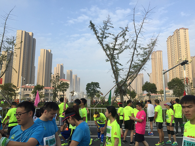 人生中唯一一场工业区的马拉松