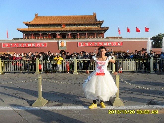 马拉松赛场Cosplay现象