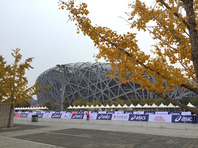 鸟巢半马，感受飞人战斗过的地方~