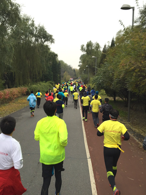 鸟巢半马，感受飞人战斗过的地方~