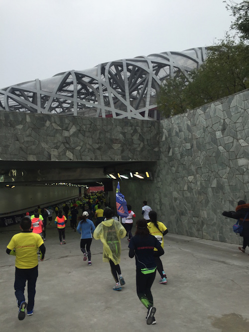 鸟巢半马，感受飞人战斗过的地方~