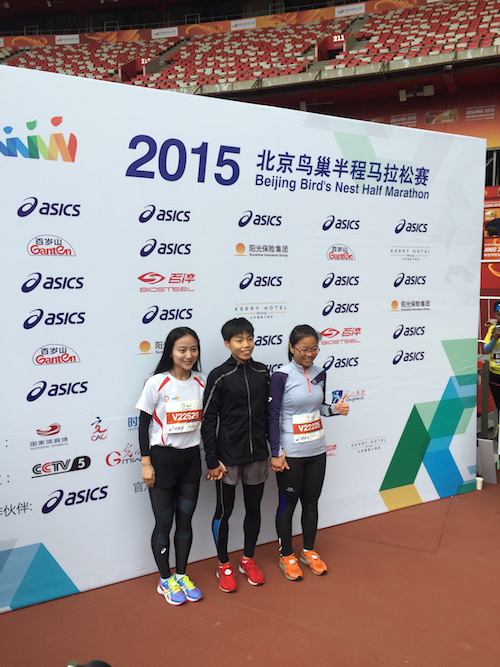 鸟巢半马，感受飞人战斗过的地方~