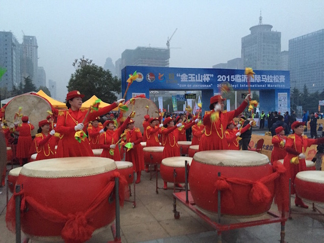 琅琊古城临沂行——记2015年11月15日首届临沂马拉松（半马）
