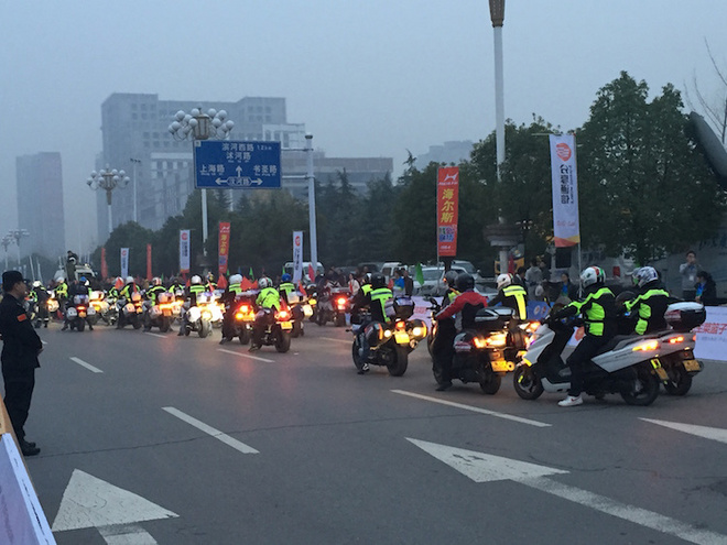 琅琊古城临沂行——记2015年11月15日首届临沂马拉松（半马）