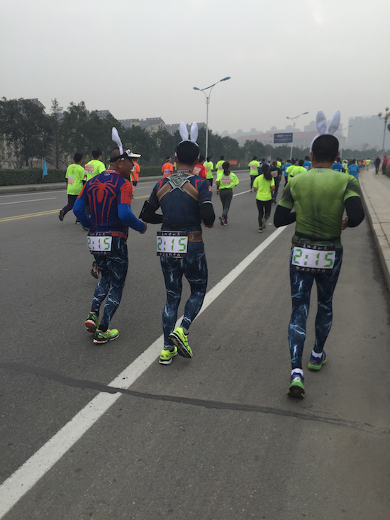 琅琊古城临沂行——记2015年11月15日首届临沂马拉松（半马）