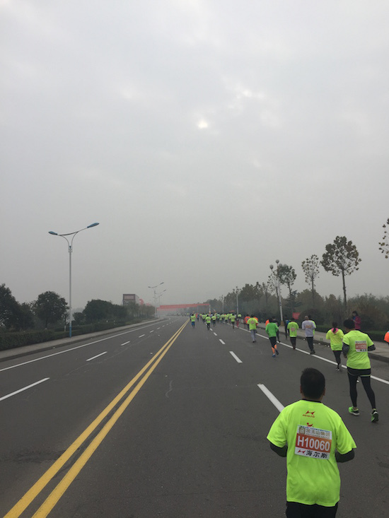 琅琊古城临沂行——记2015年11月15日首届临沂马拉松（半马）