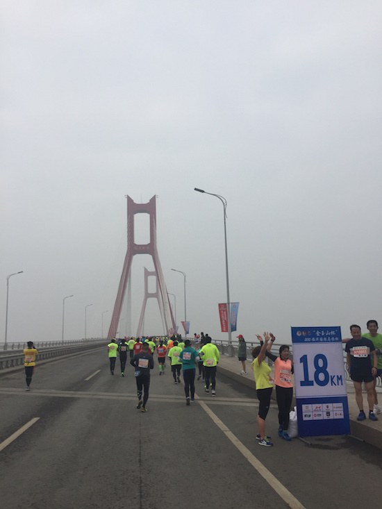 琅琊古城临沂行——记2015年11月15日首届临沂马拉松（半马）