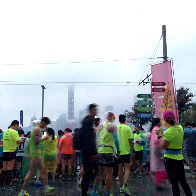 #侬好上马#跑步始终是自己的事情。