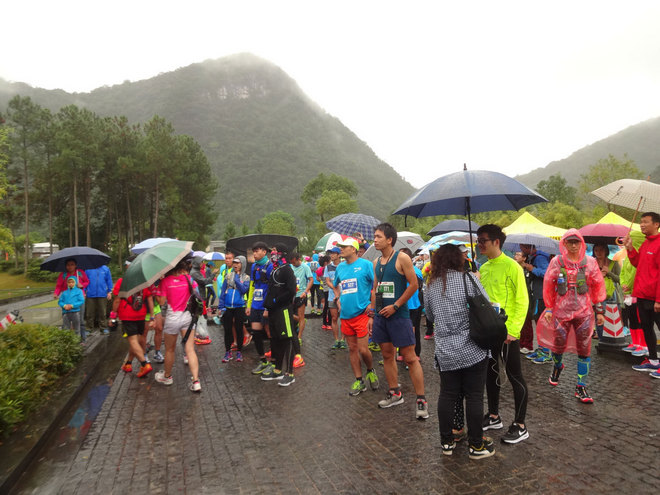 在雨中漫步，尝水中的味道